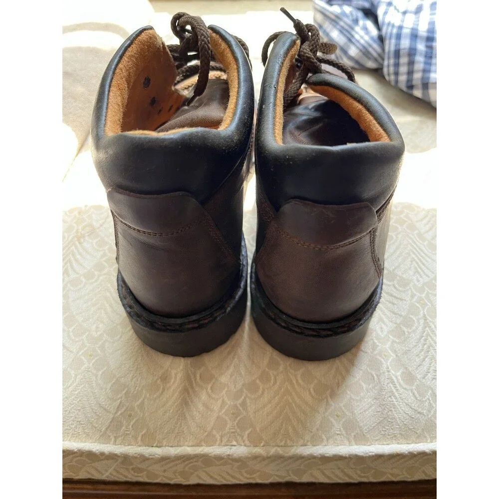 Vintage Timberland Brown Leather Hiking Work Boots Men’s Size 8.5.